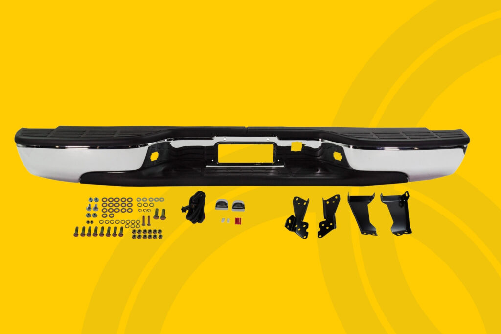 silverado 1500 step bumper parts