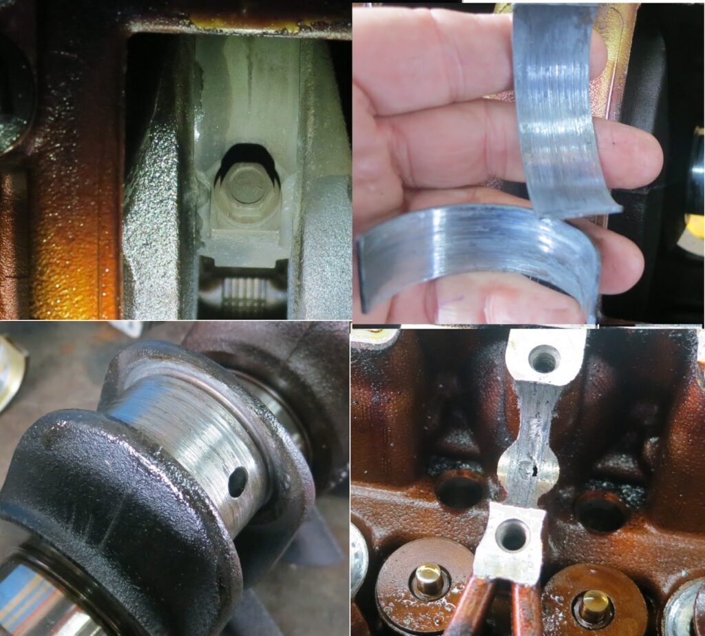 2007 cobalt hit something in the road and breached the oil pan