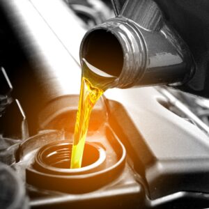puring car engine oil