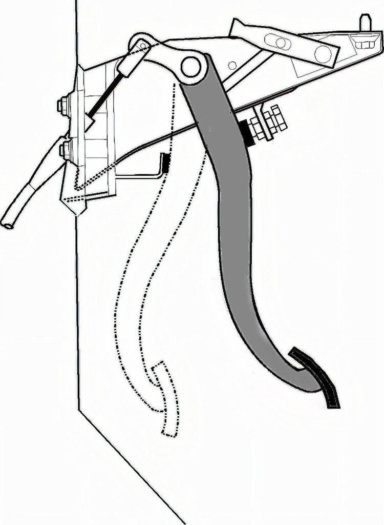 clutch pedal diagram