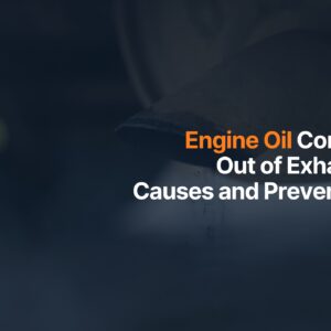engine oil coming out of exhaust