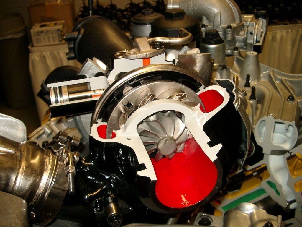 example of a variable geometry turbocharger