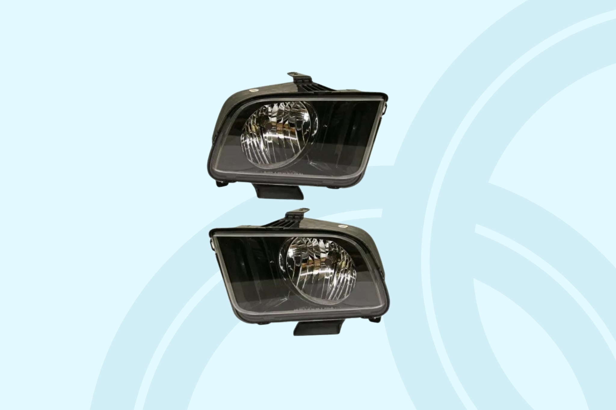 ford mustang headlight parts