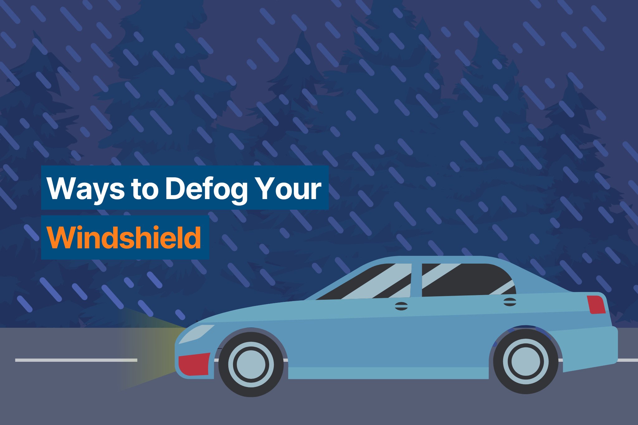 Defogging the Windshield Causes and Prevention In The Garage with