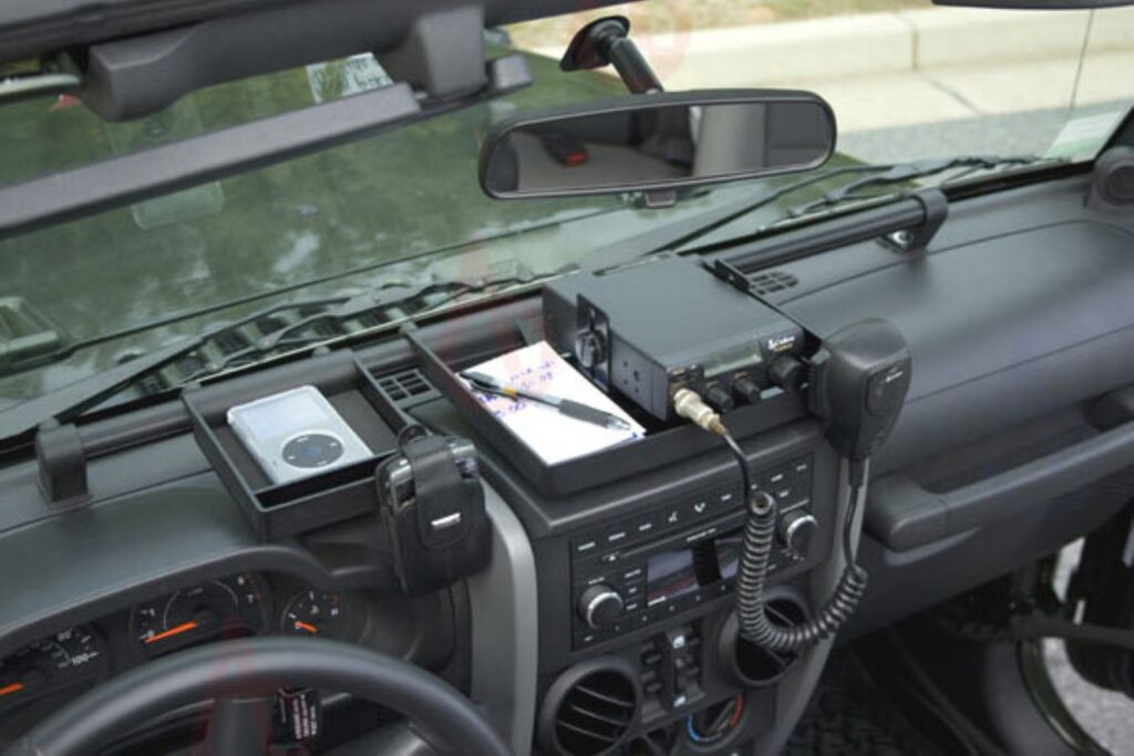 product shot of a rugged ridge dash organizer