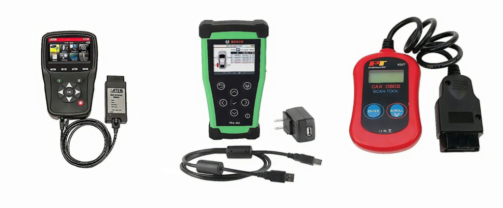 scan tools with different features and prices
