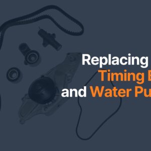 timing belt and water pump replacement
