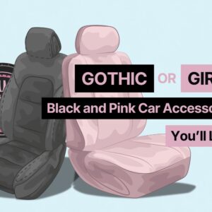 black and pink car accessories thumbnail