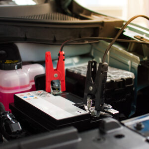 recharging a car battery