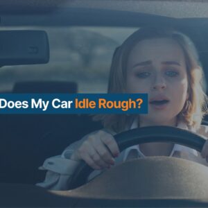 confused female driver
