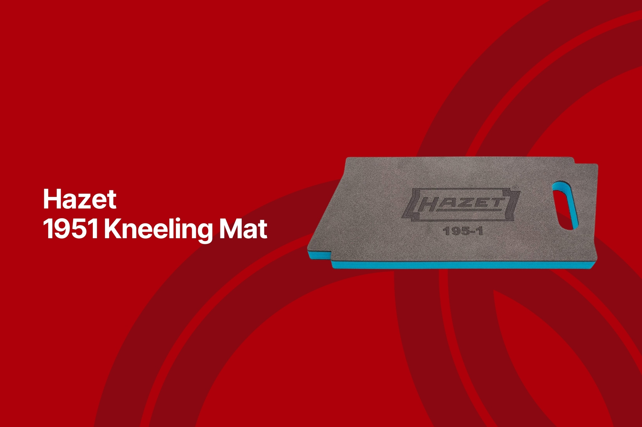 hazet 1951 kneeling mat 30 x 450 x 210 mm