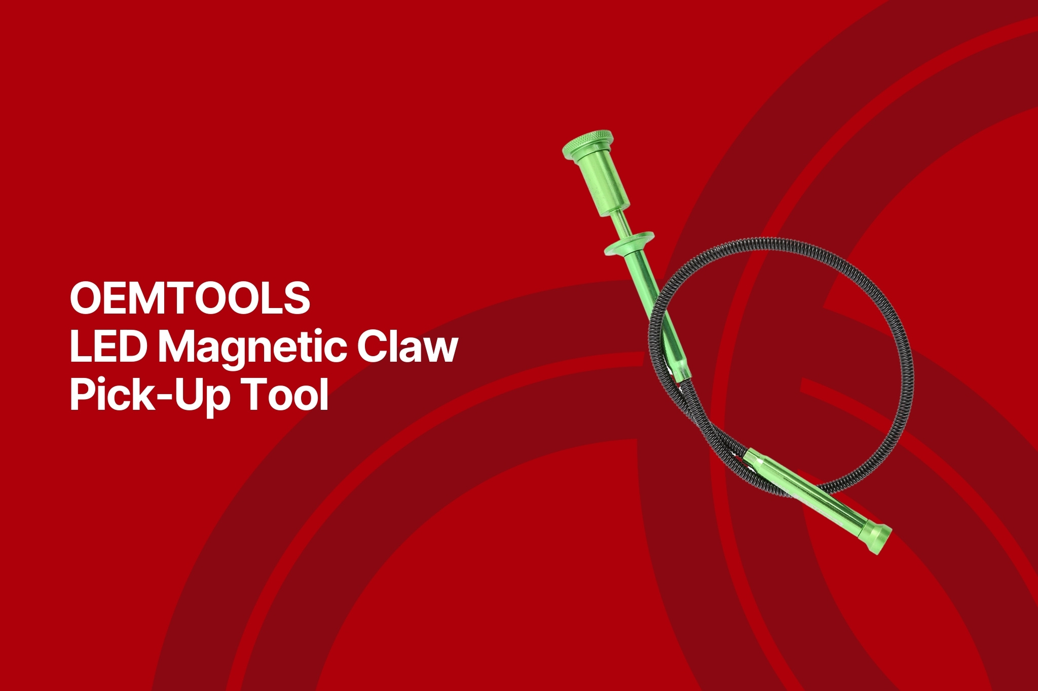 oemtools led magnetic claw pick up tool