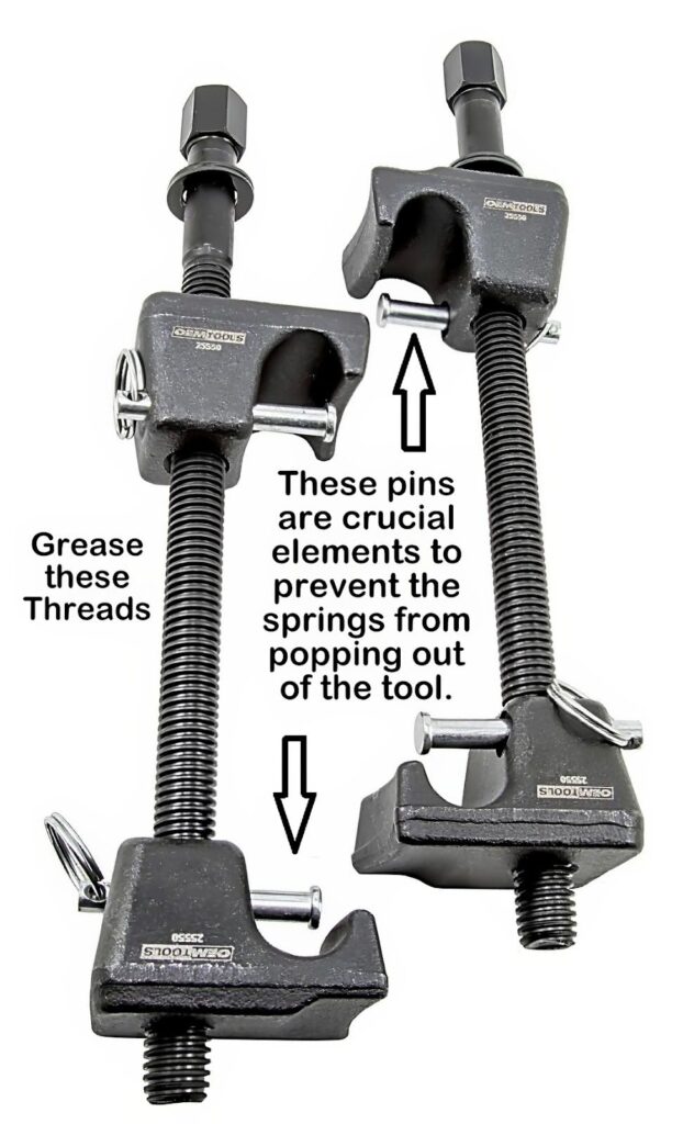 coil spring compressor uses