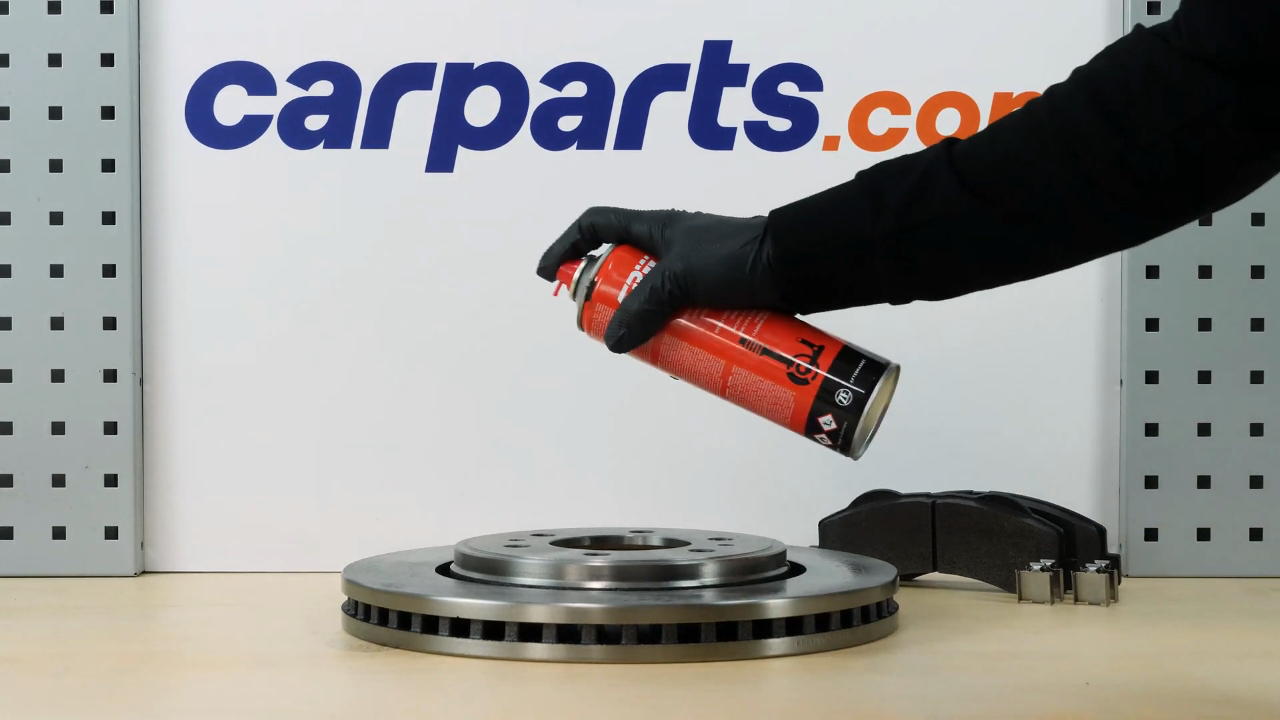 Install the new brake disc