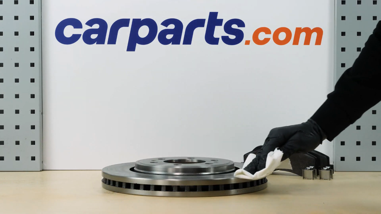 Install the new brake disc