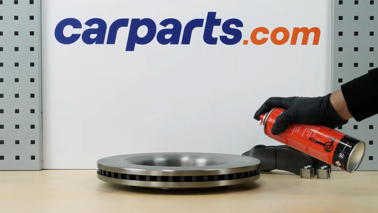 Install the new brake disc