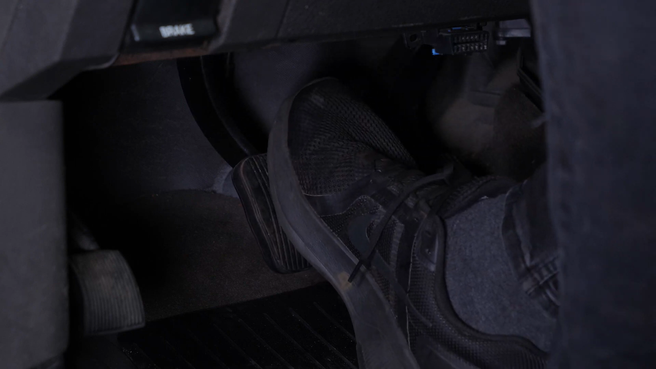 Pump the brake pedal
