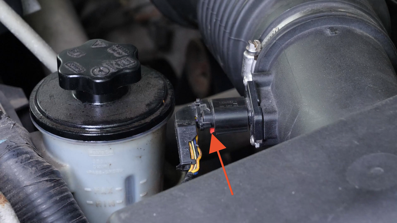 Access the air filter