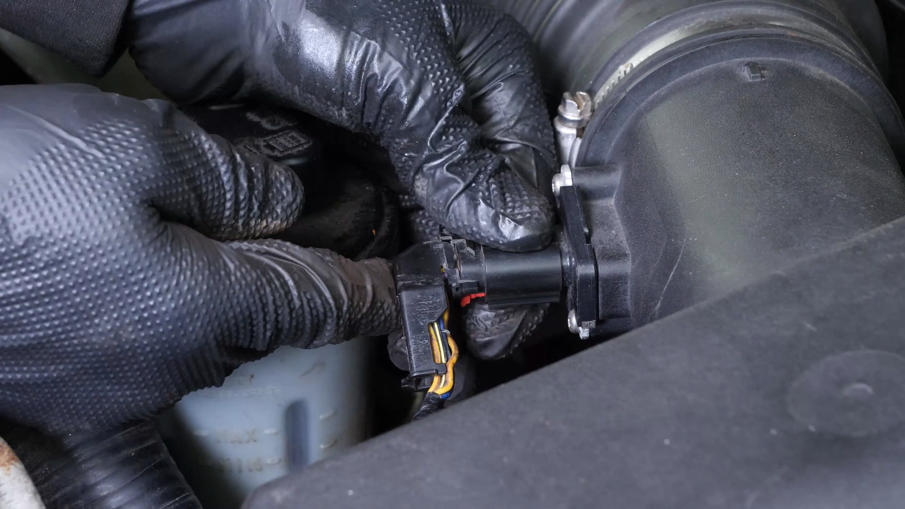 Access the air filter