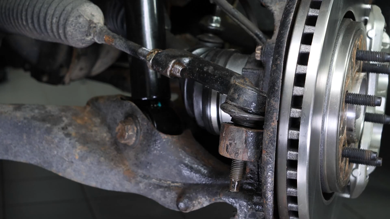 Remove the outer tie rod