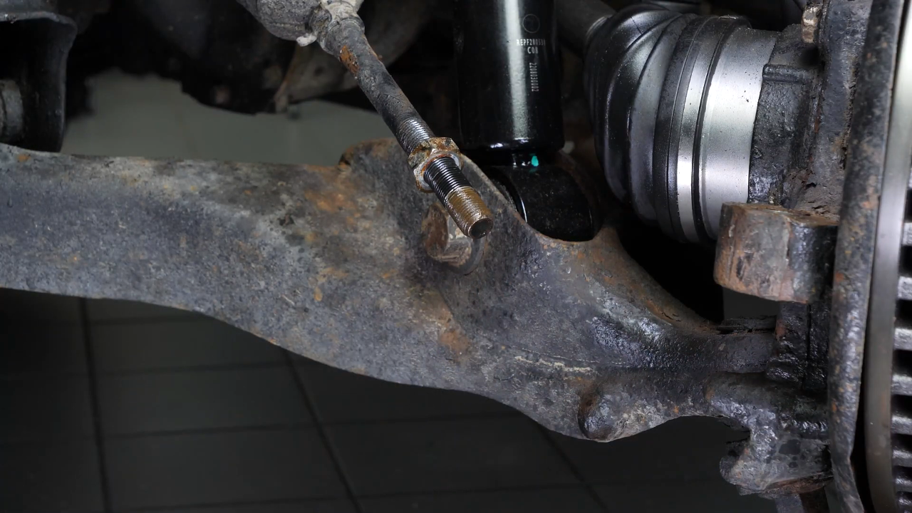 Remove the outer tie rod
