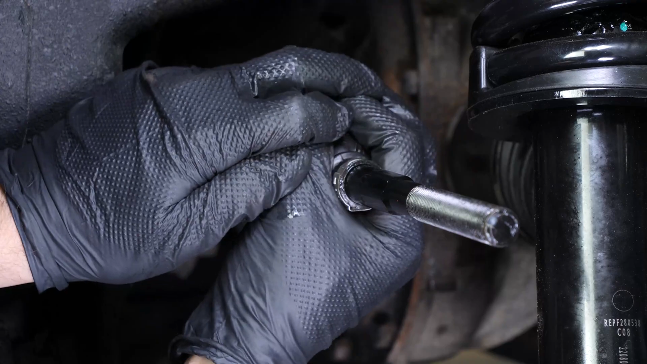 Install the protective sleeve