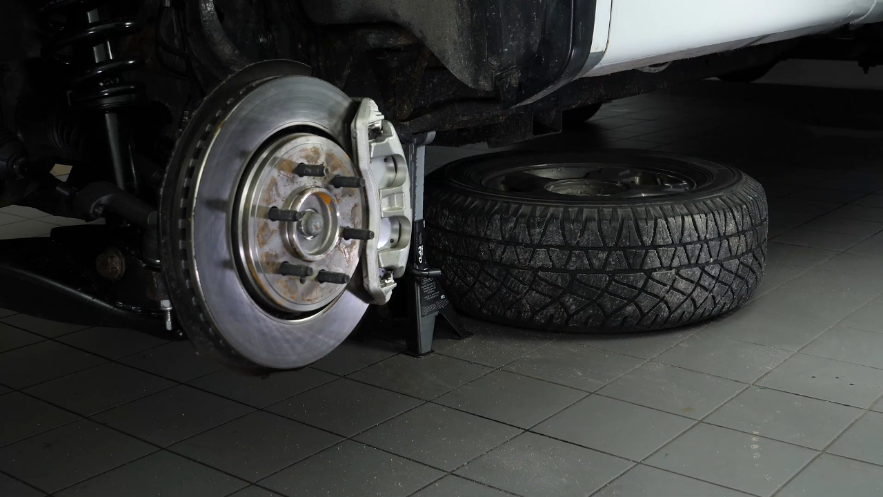 Lift the vehicle