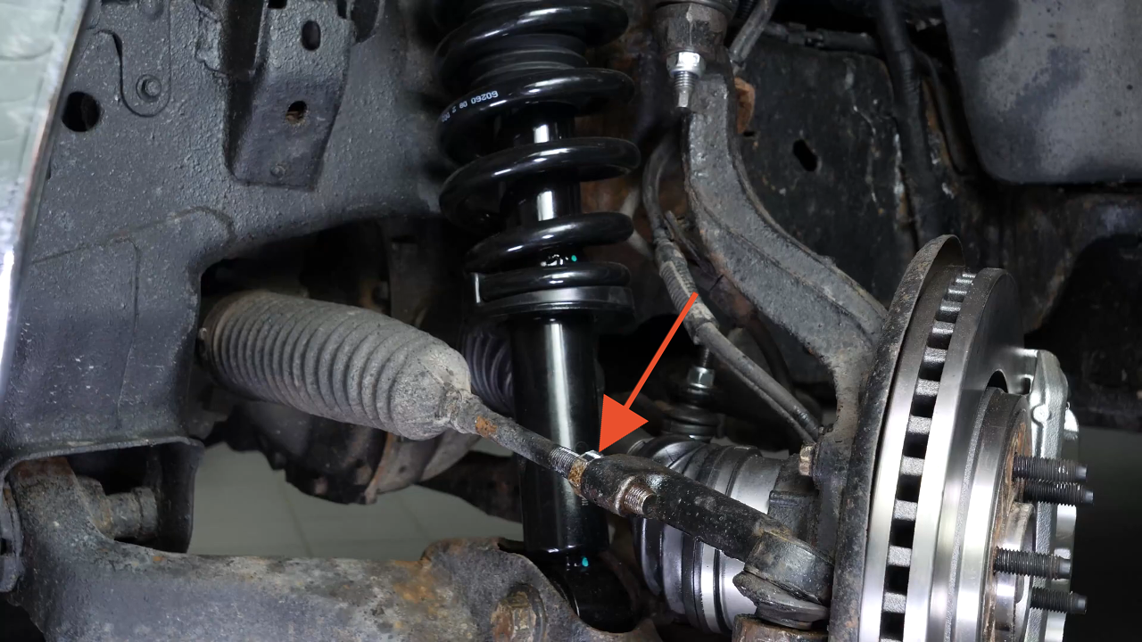 Loosen the locknut