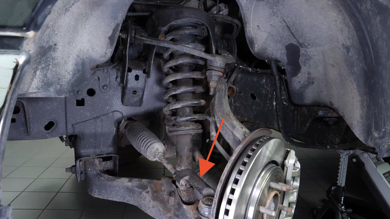 Remove the outer tie rod