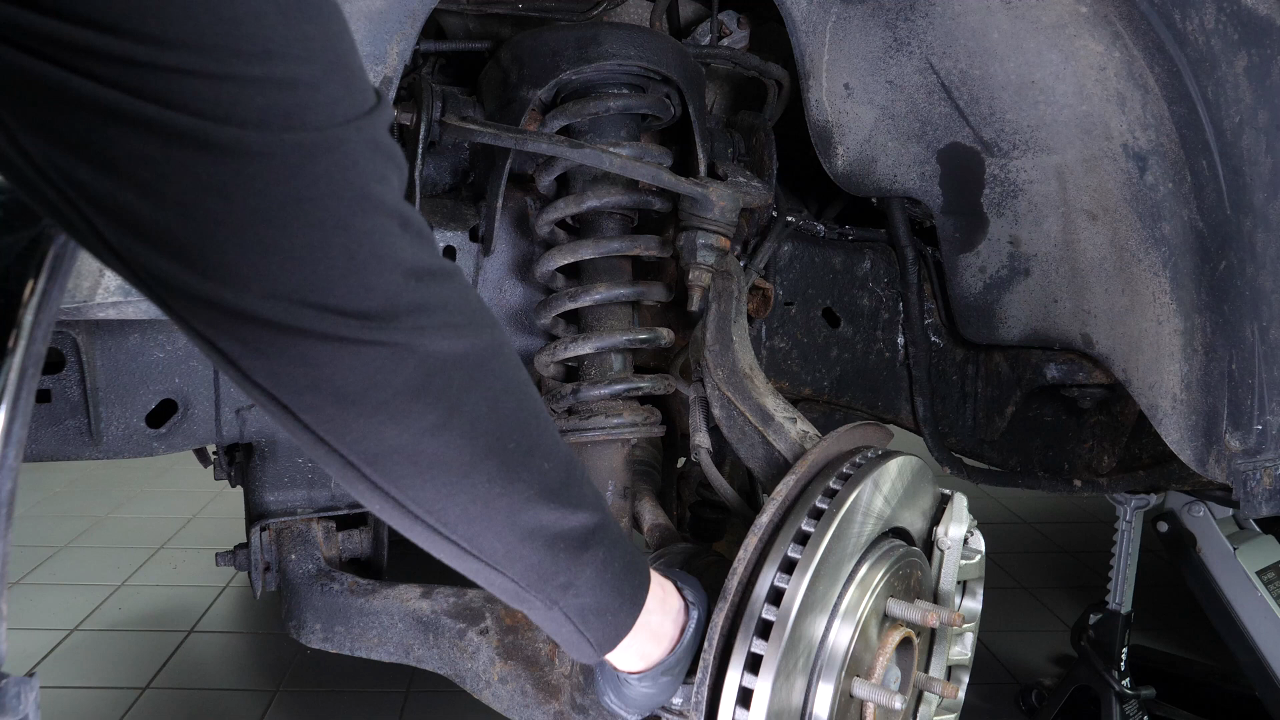 Remove the outer tie rod