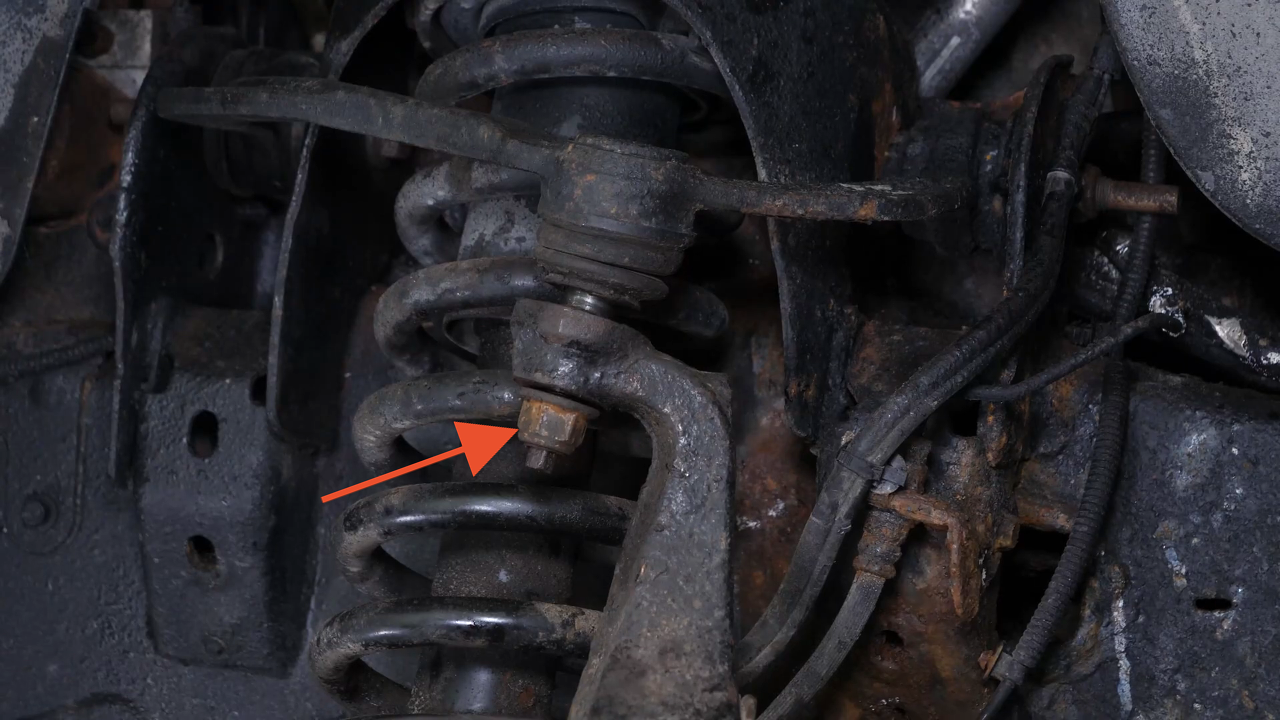 Remove the strut