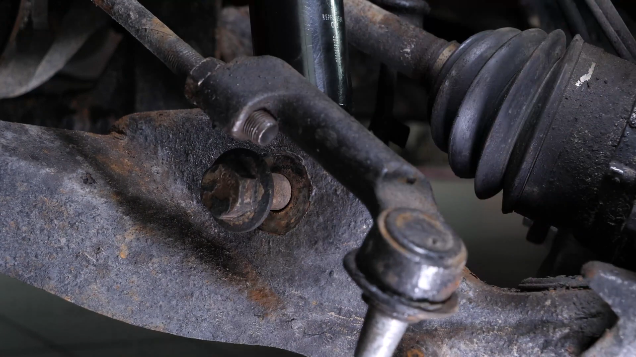 Install the new strut