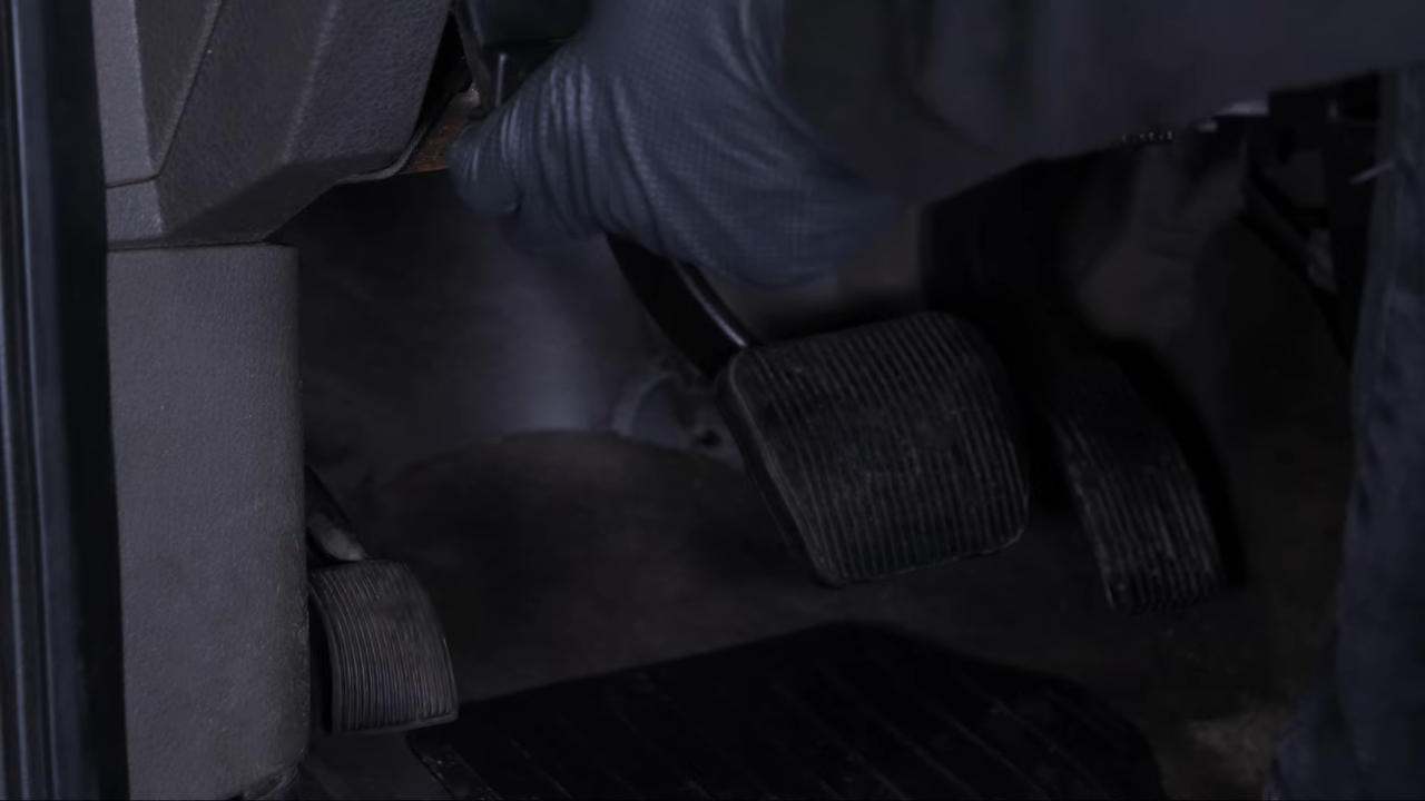 Remove the drum brakes