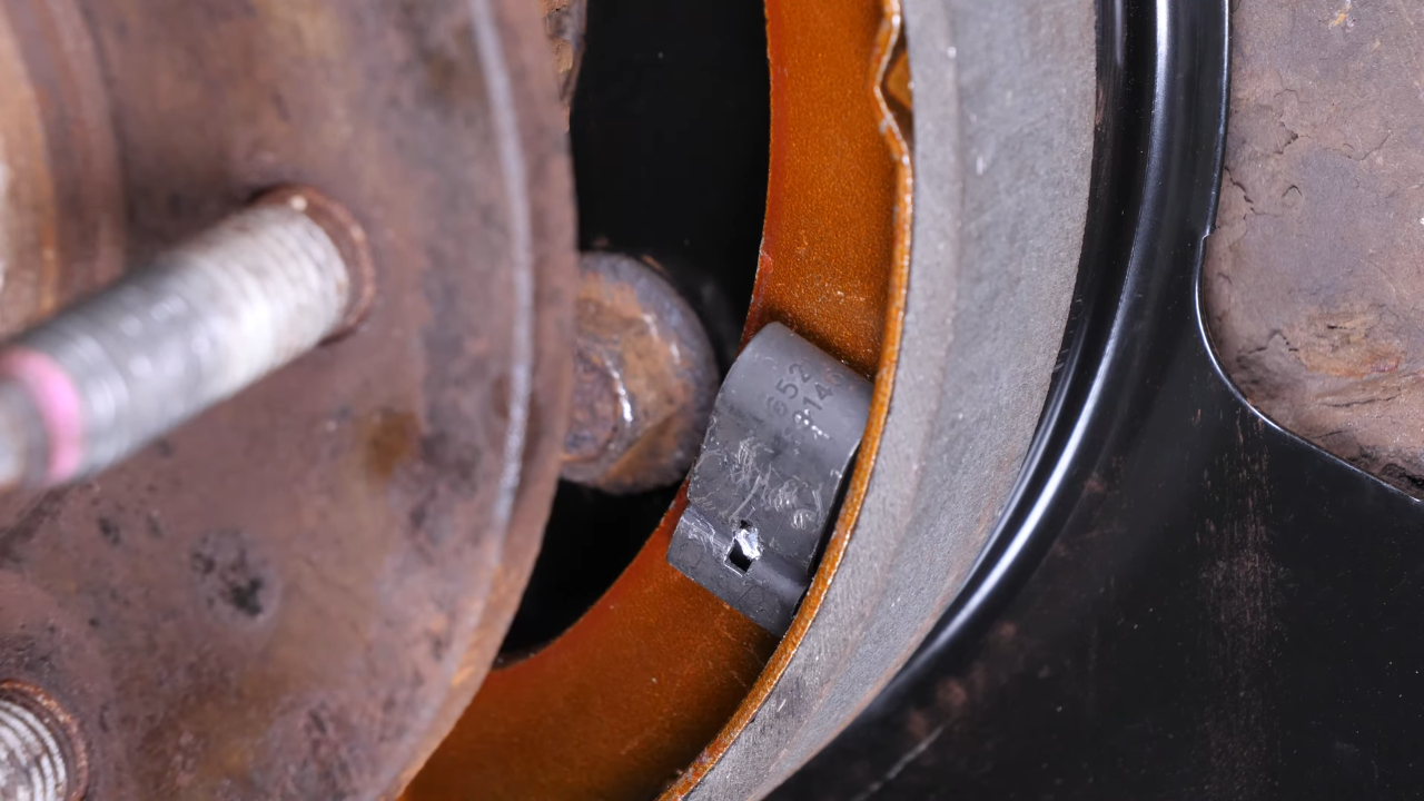 Remove the brake shoes