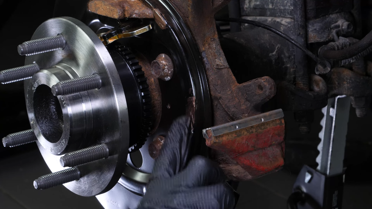Remove the brake shoes