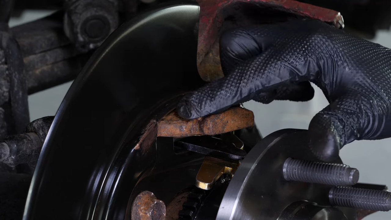 Remove the brake shoes