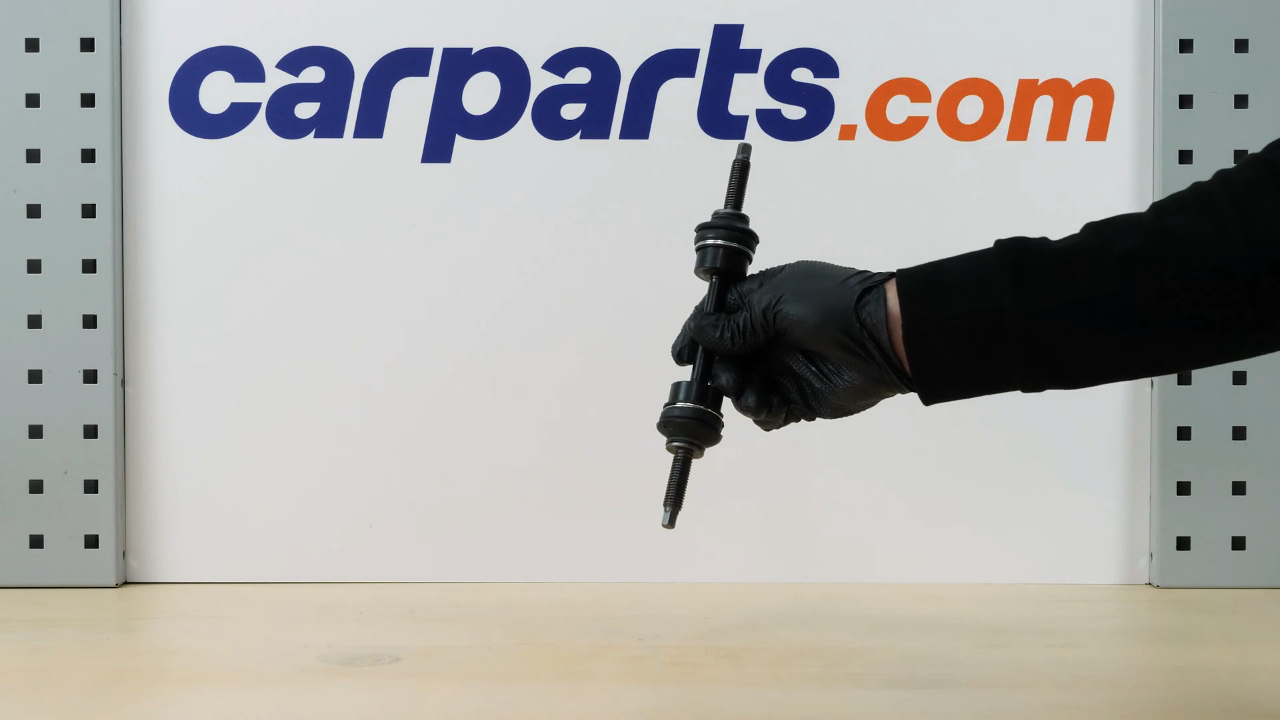 Install the new sway bar end link