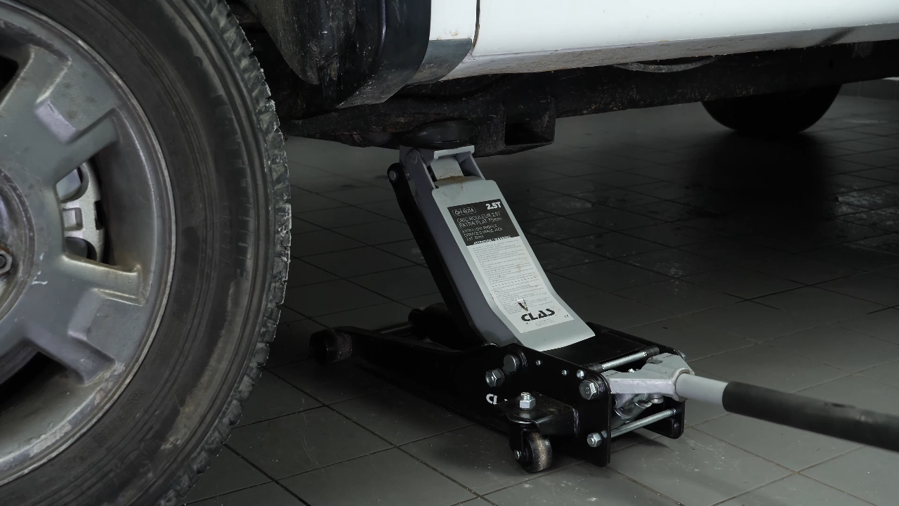 Lift the vehicle
