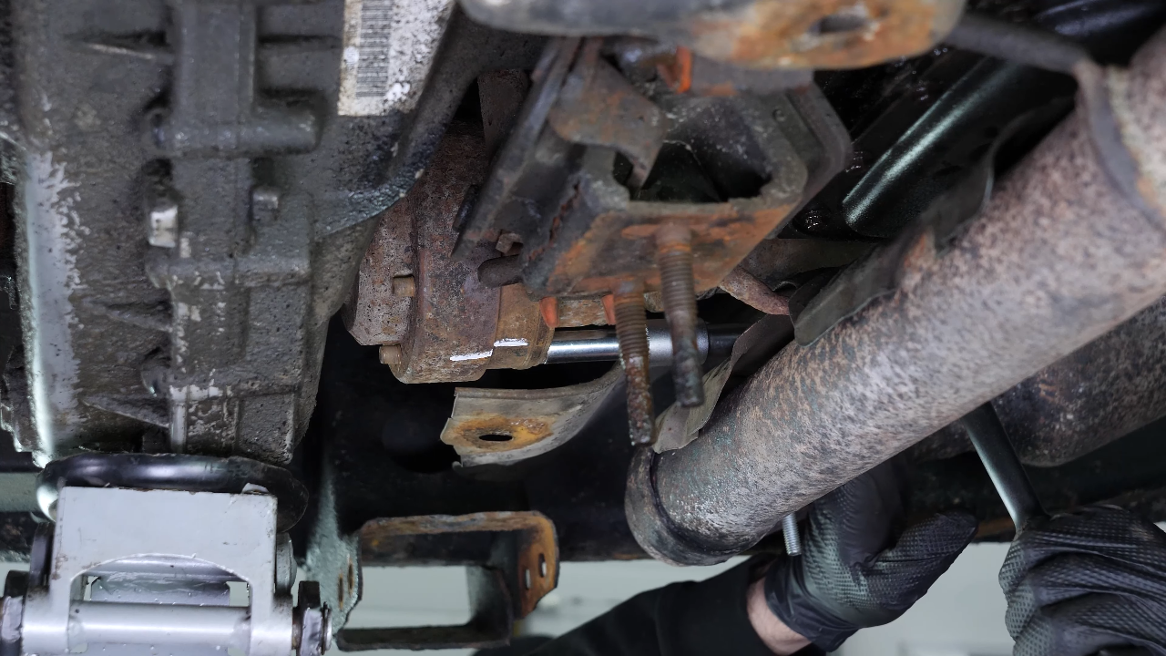 Dévisser le driveshaft