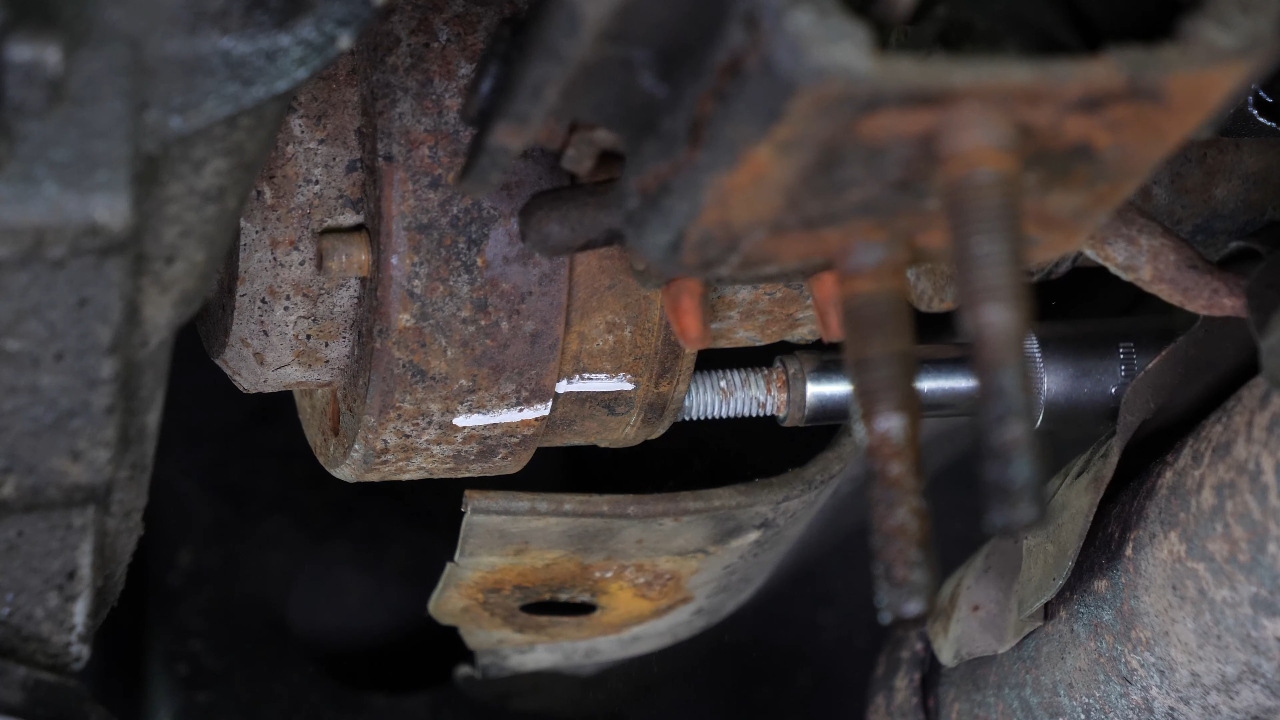 Dévisser le driveshaft