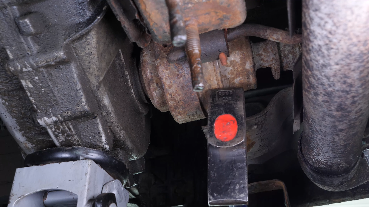 Dévisser le driveshaft