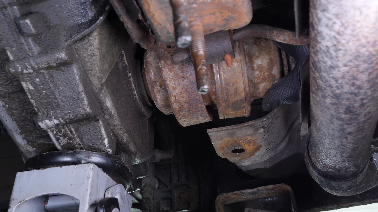 Dévisser le driveshaft