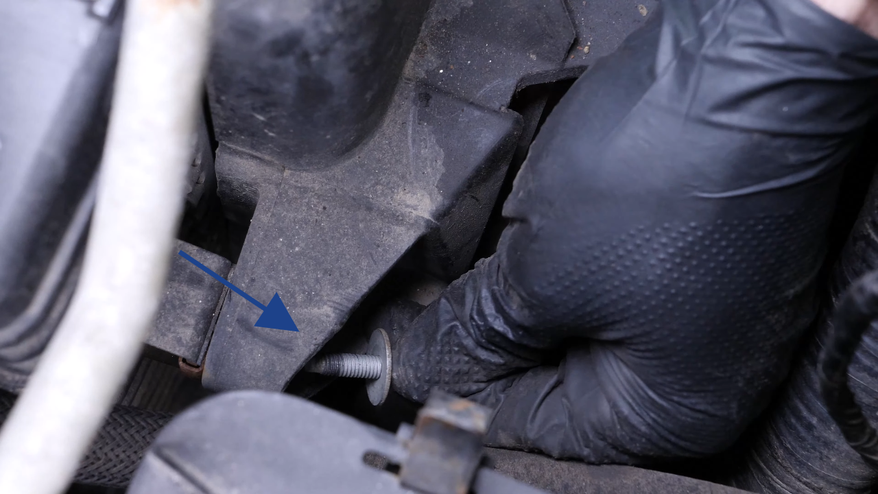 Remove the fan assembly