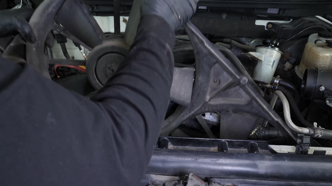 Remove the fan assembly