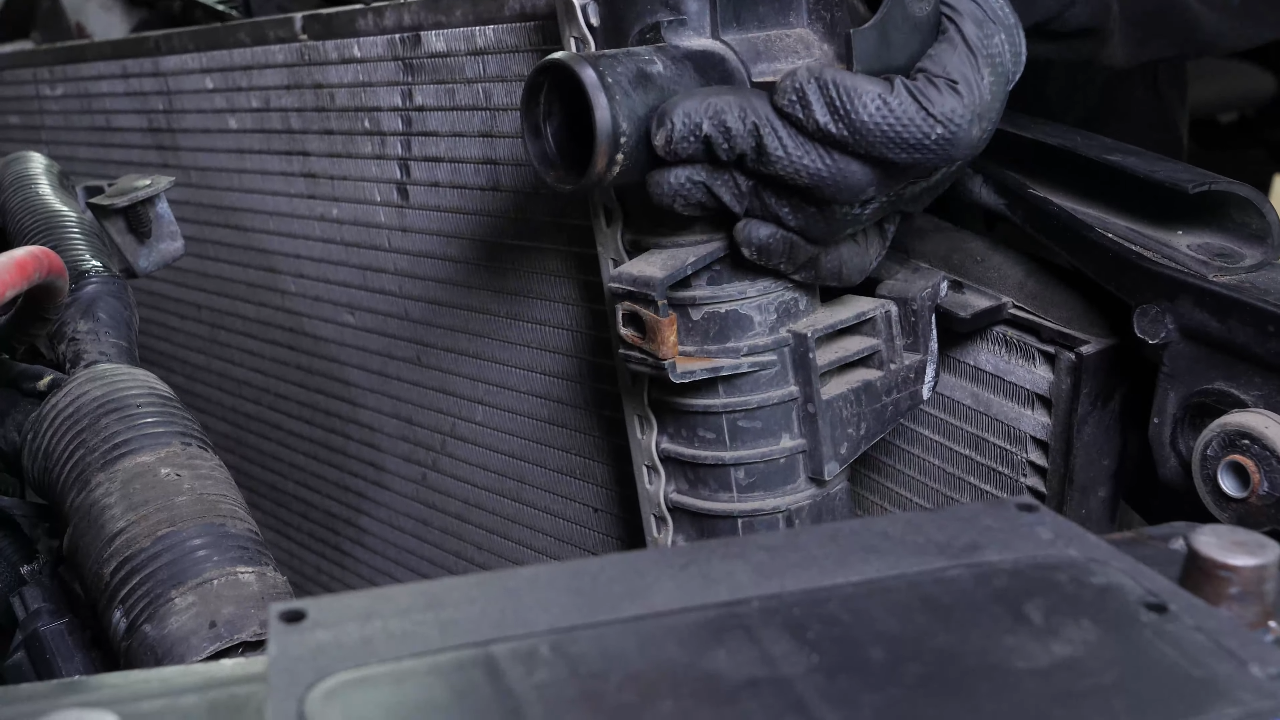 Remove the radiator