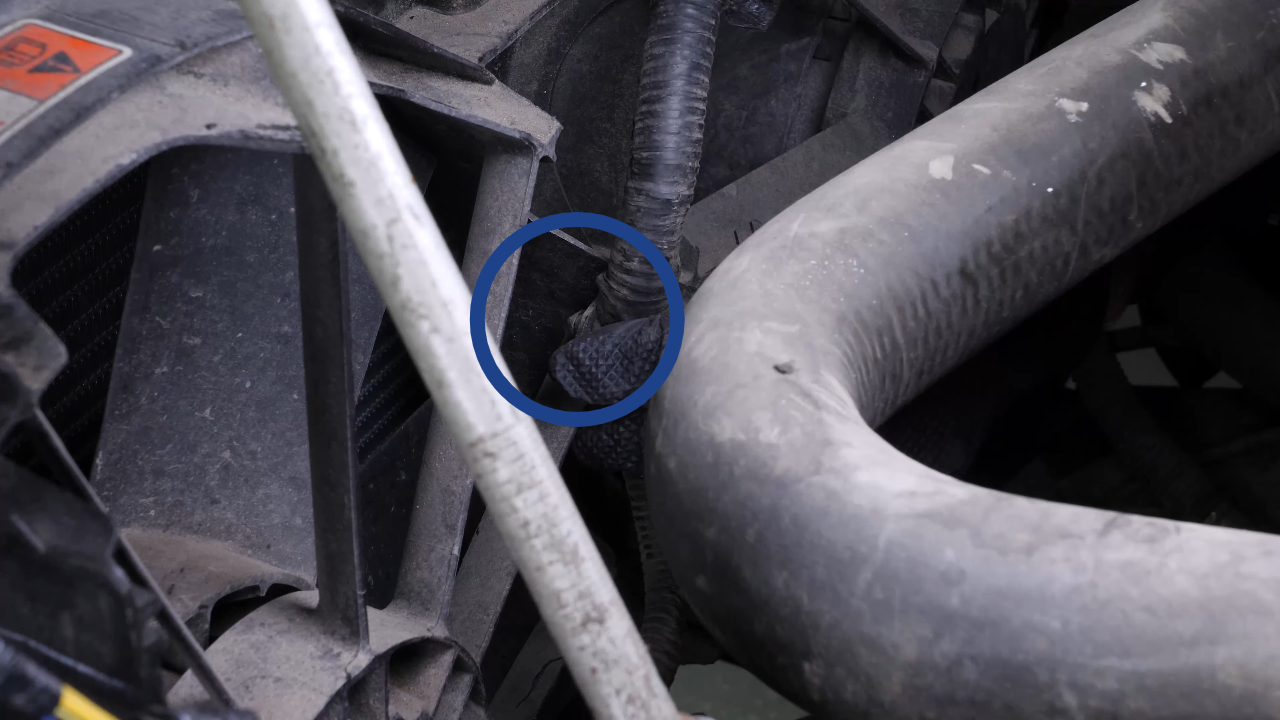 Put the fan assembly back