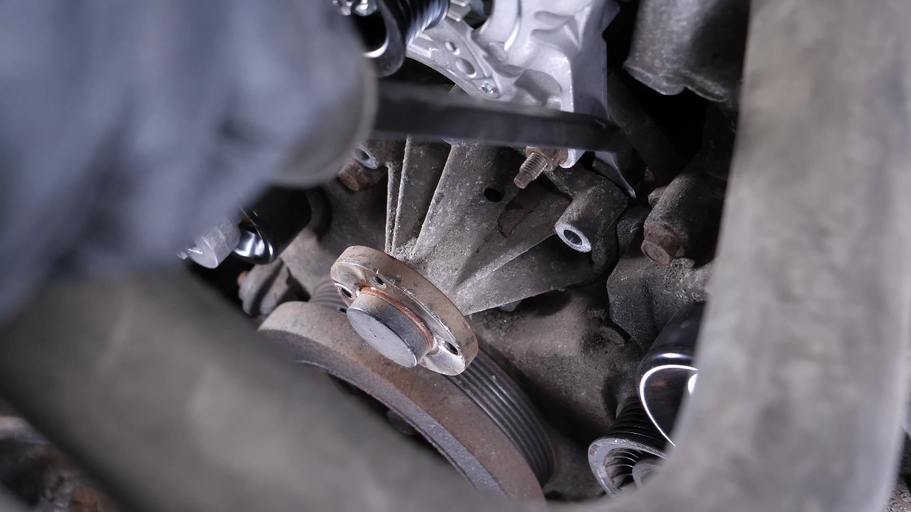 Remove the water pump