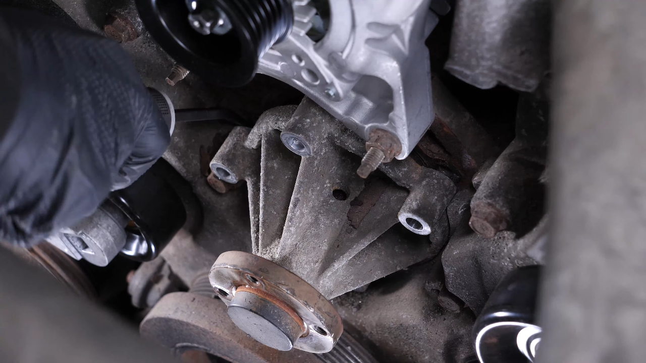 Remove the water pump