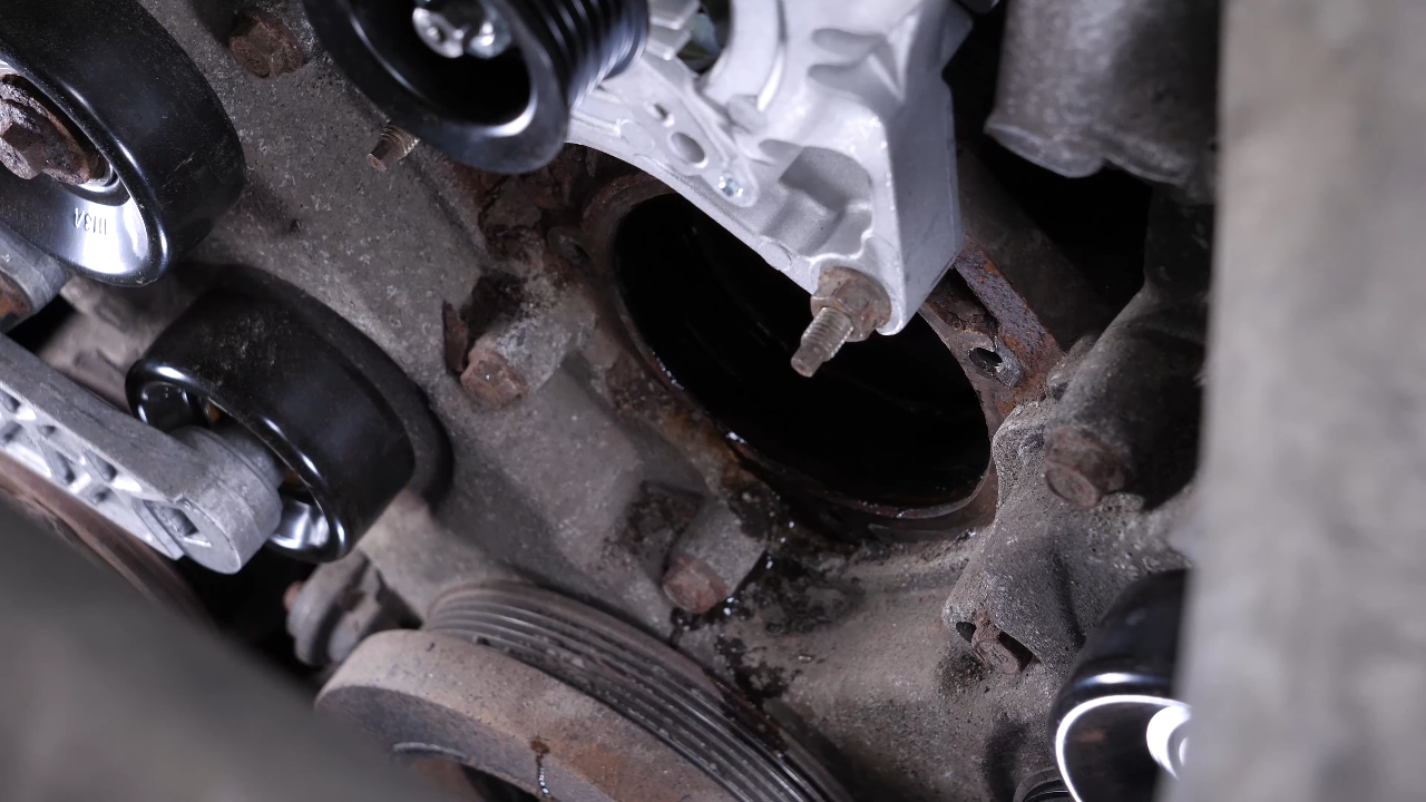Remove the water pump