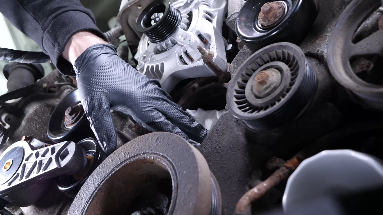 Clean the gasket surface